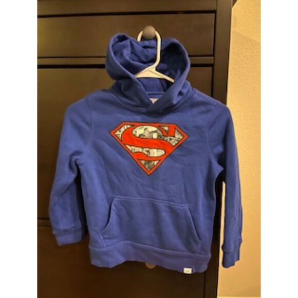 Gap Superman Graphic Hoodie, Size Youth Small - Picture 1 of 6